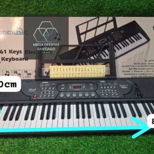 PIANO 61 PIEZAS CON TECLADO