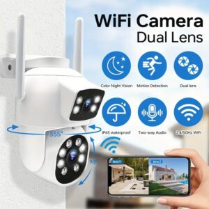 CAMARA DE EXTERIOR DOBLE LENTE