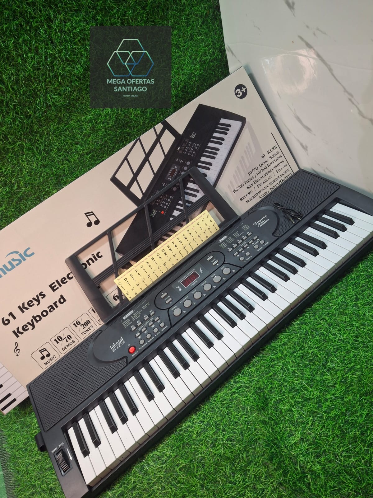 PIANO 61 PIEZAS CON TECLADO - Imagen 4