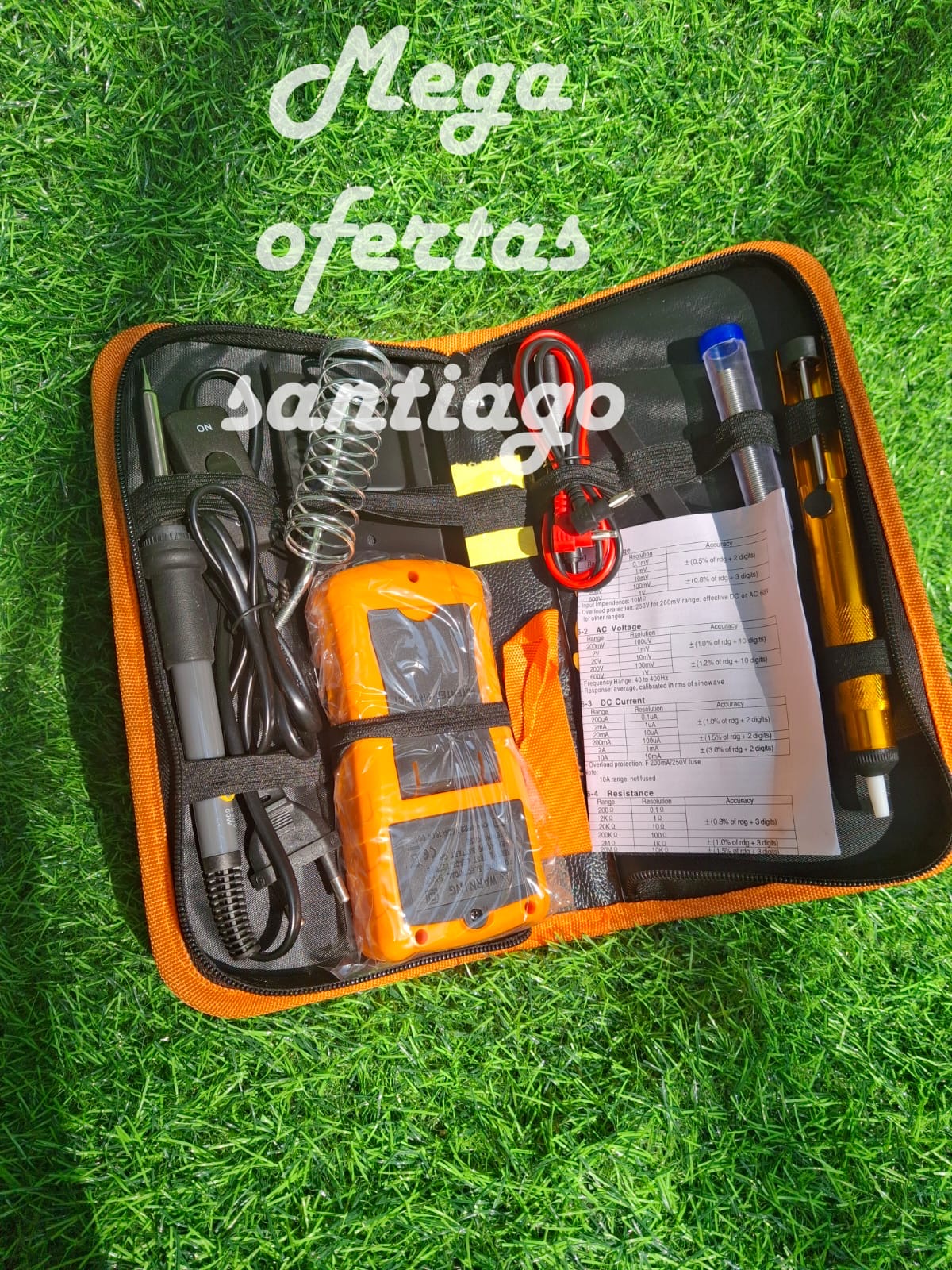 KIT DE MULTIMETRO DIGITAL+CAUTIN - Imagen 3