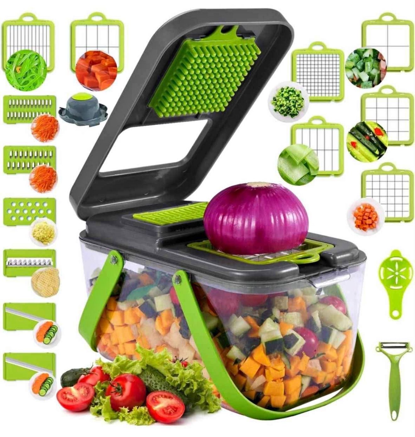 RAYADOR DE VERDURAS 7 EN 1 - Imagen 2