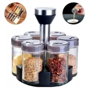 ESPECIERO GIRATORIO DE VIDRIO