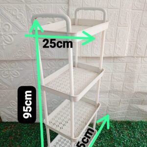 CARRITO 4 NIEVELES DE PLASTICO