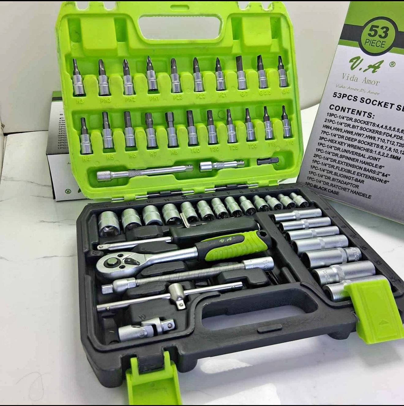 SET DE HERRAMIENTAS DE 53 PIEZAS - Imagen 2