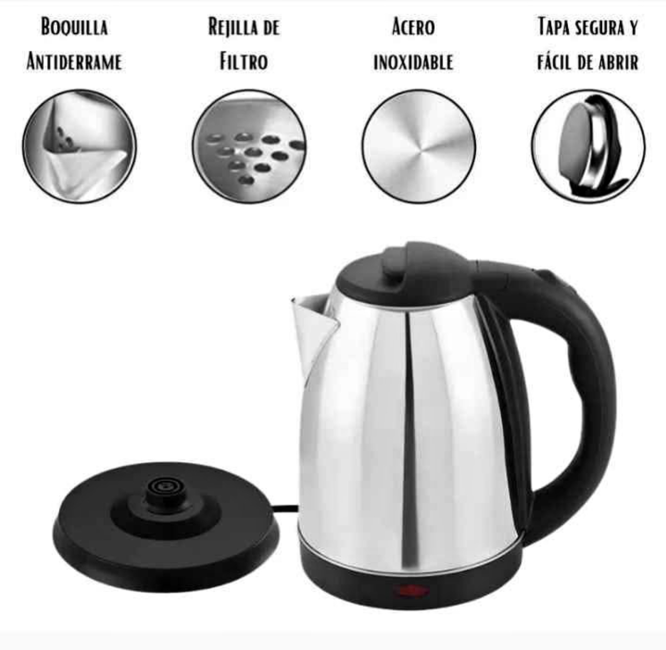 HERVIDOR DE ALUMINIO - Imagen 2