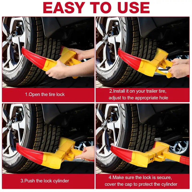 TRANCA RUEDAS PITBULL ANTI ROBO - Imagen 4