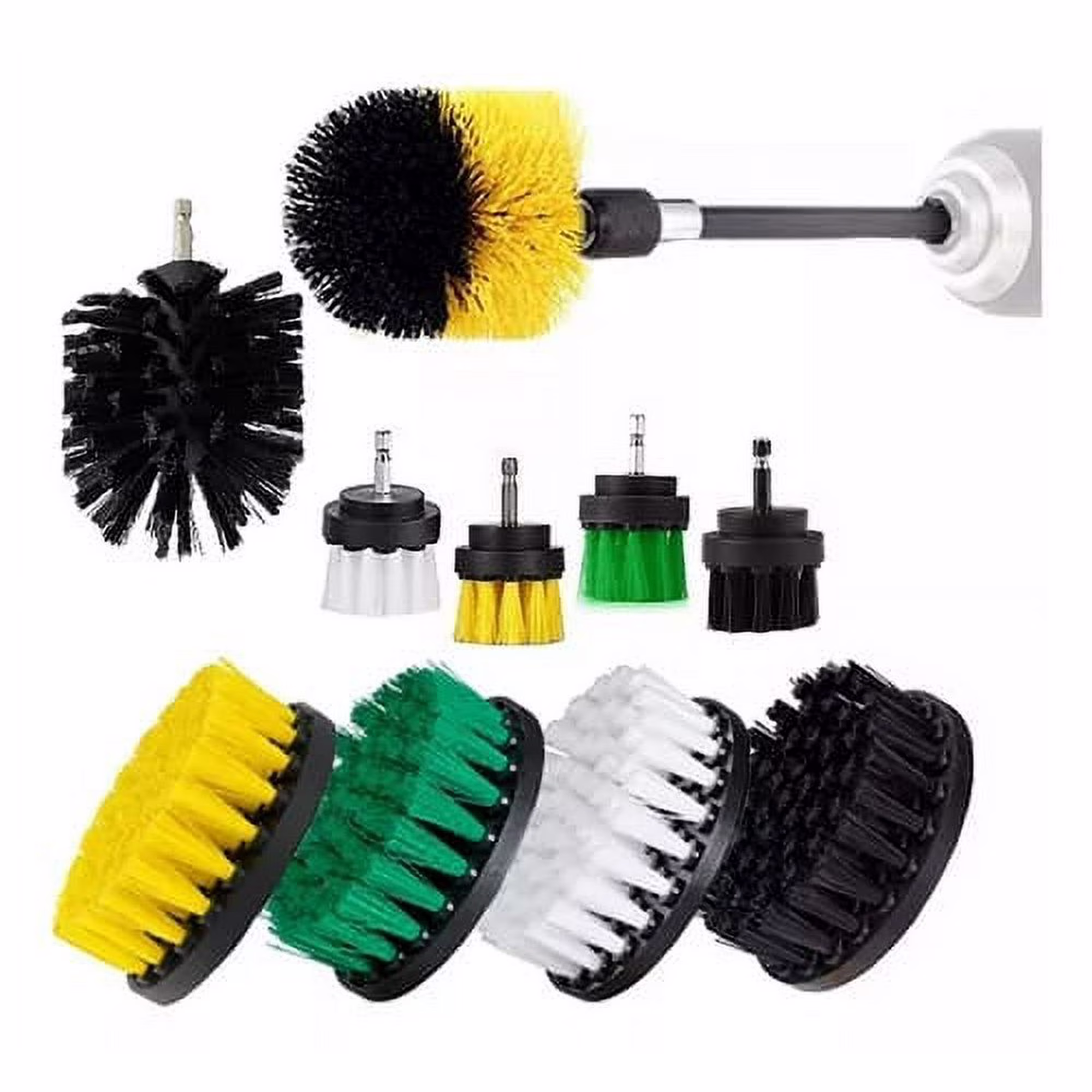 SET DE 10 CEPILLOS PARA PULIR