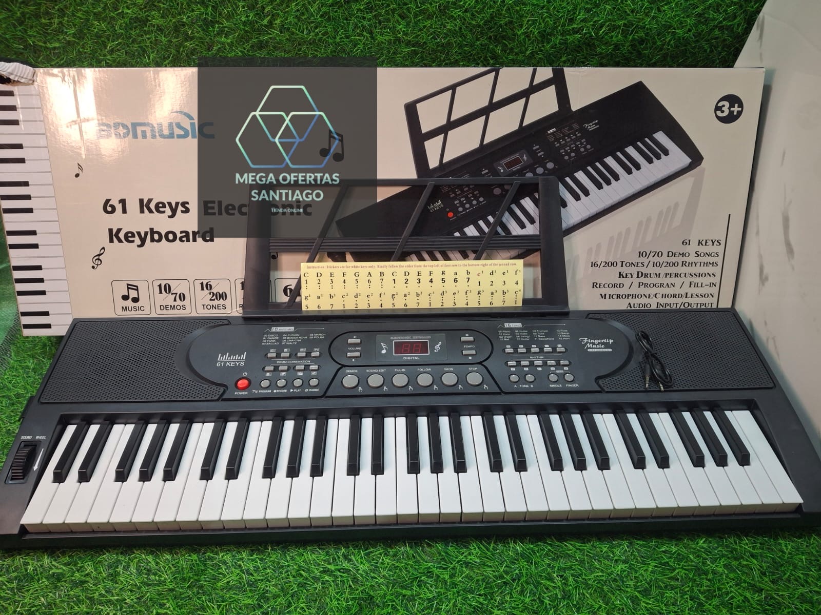 PIANO 61 PIEZAS CON TECLADO - Imagen 5