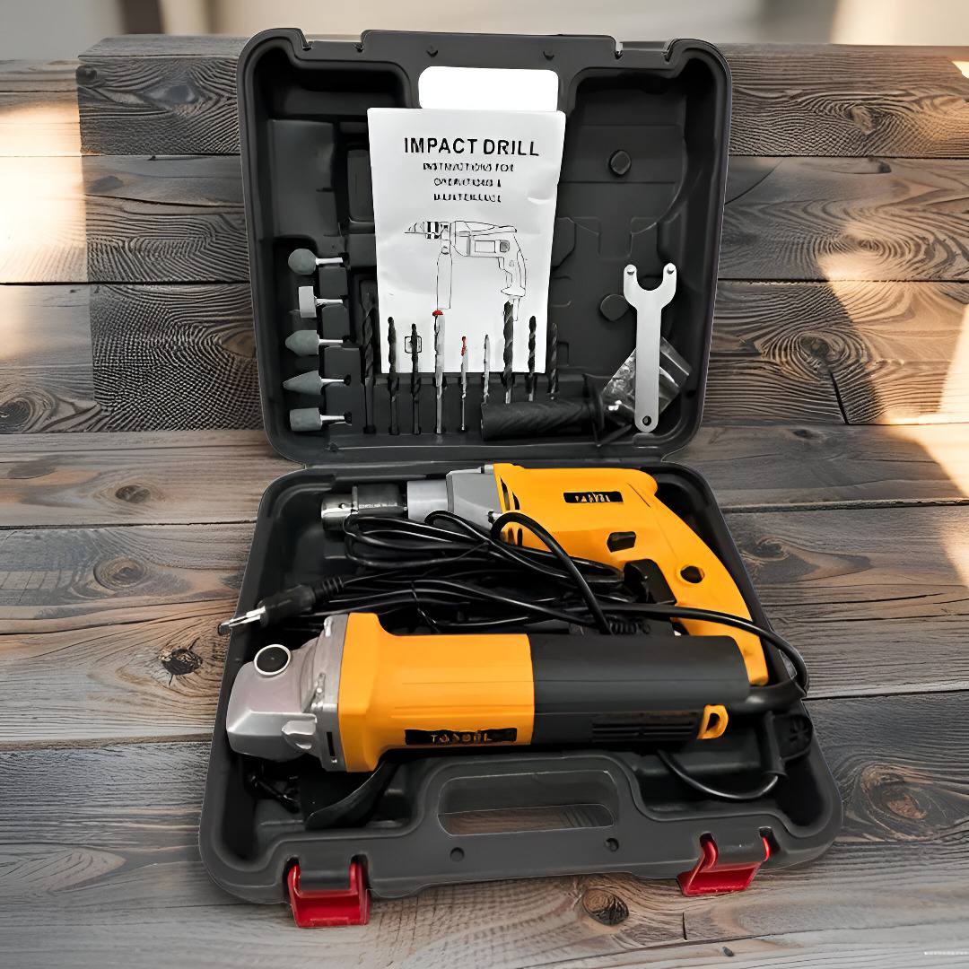 SET DE TALADRO GALLETERA ELECTRICO TASBEL