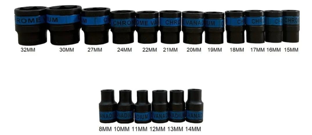 SET DE LLAVES TUBO MAS CRIQUE ,CAJA DE 24 PIZAS - Imagen 5