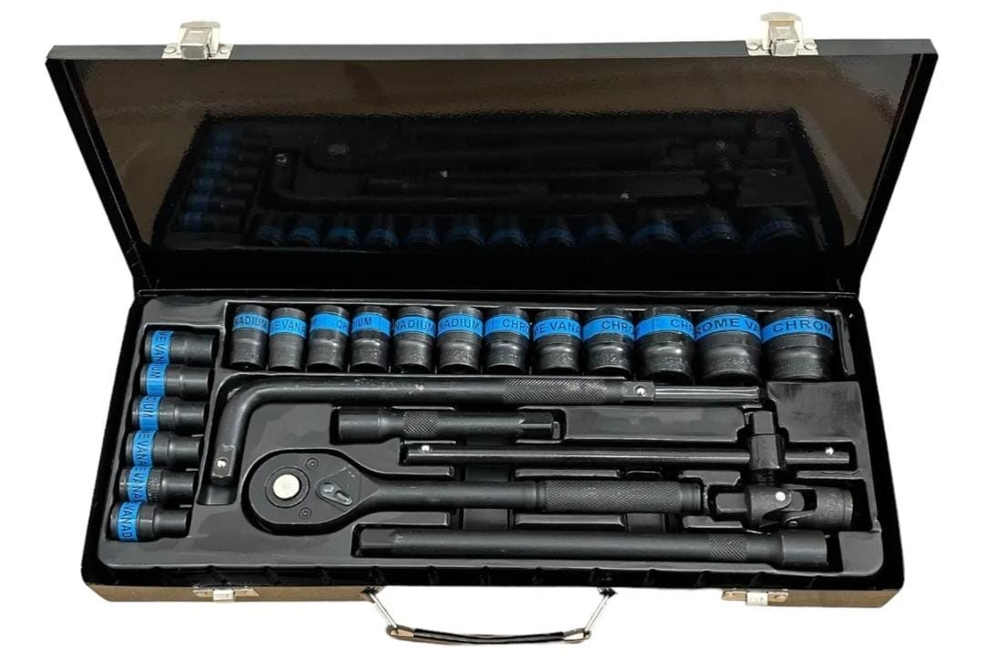 SET DE LLAVES TUBO MAS CRIQUE ,CAJA DE 24 PIZAS - Imagen 2