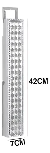 LAMPARA LUZ EMERGENCIA 60 LED - Imagen 3