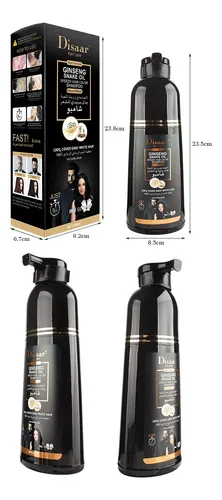 SHAMPOO CUBRE CANAS NEGRO DISAAR - Imagen 2