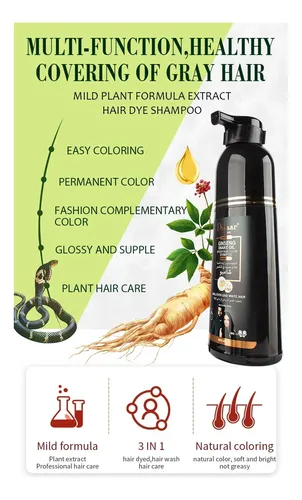 SHAMPOO CUBRE CANAS NEGRO DISAAR - Imagen 4