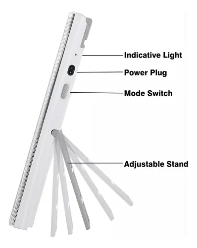 LAMPARA LUZ EMERGENCIA 60 LED - Imagen 2