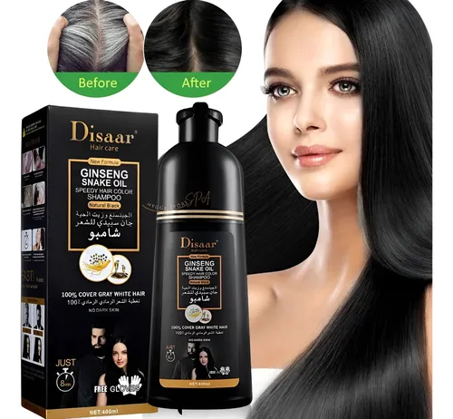 SHAMPOO CUBRE CANAS NEGRO DISAAR - Imagen 6