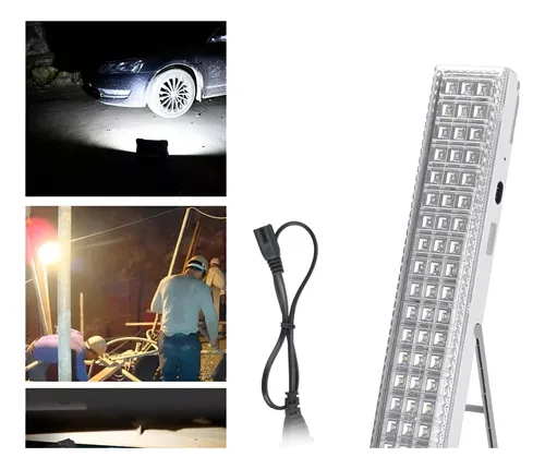 LAMPARA LUZ EMERGENCIA 60 LED - Imagen 4
