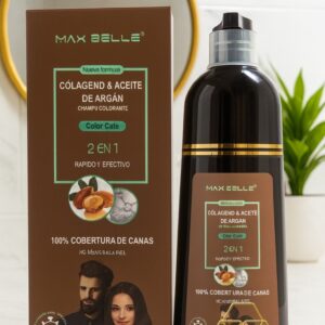 SHAMPOO CUBRE CANAS CASTAÑO OSCURO