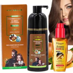 SHAMPOO CUBRE CANAS CASTAÑO NATURAL MAS ACEITE REPARADOR