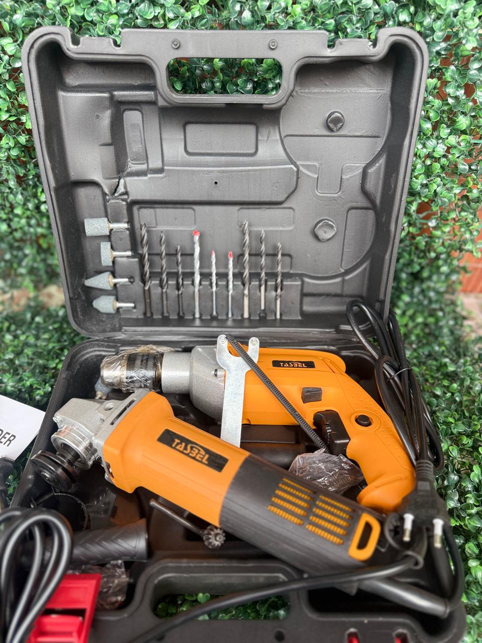 SET DE TALADRO GALLETERA ELECTRICO TASBEL - Imagen 2