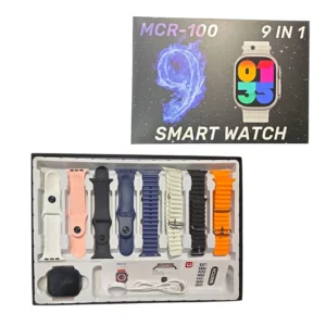 KIT DE RELOJ 9 EN 1 SMART WATCH