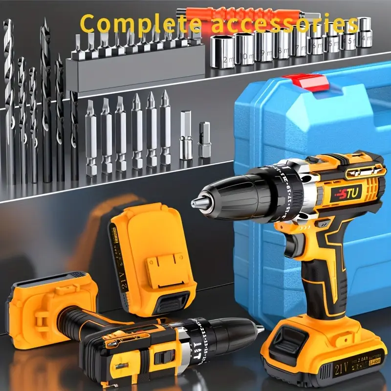 Taladro Destornillador 2 Bateria - Imagen 3