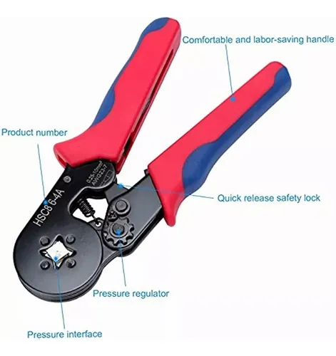 CRIMPEADORA ALICATE PRENSA PELACABLE MAS 1200 TERMINALES - Imagen 3