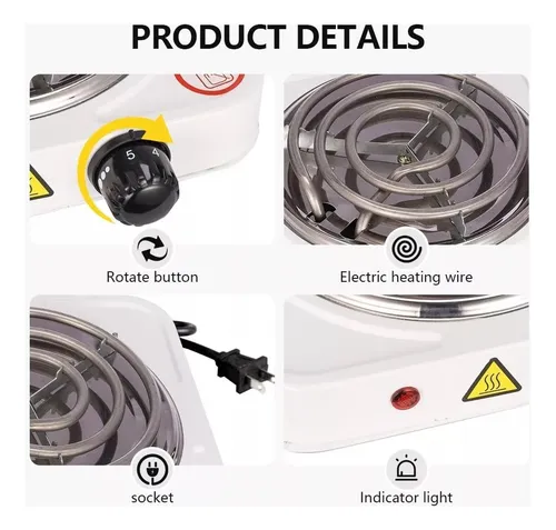 COCINA CON ESPIRAL UNA HORNILLA - Imagen 6