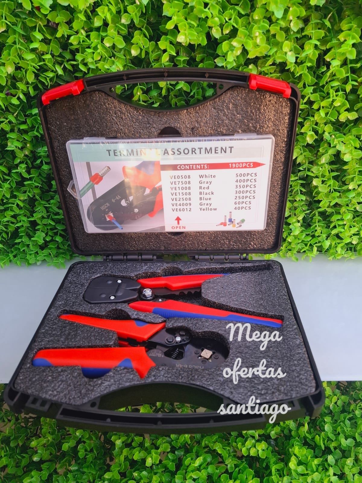 CRIMPEADORA ALICATE PRENSA PELACABLE MAS 1200 TERMINALES - Imagen 5