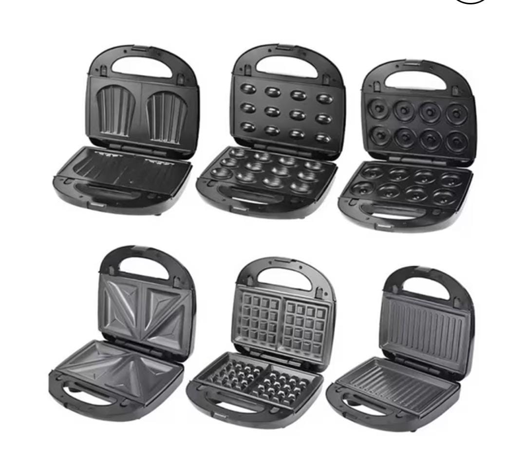 MAQUINA WAFLERA 6 EN 1 MULTIFUNSIONAL - Imagen 4