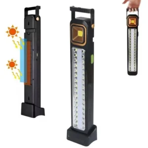 LAMPARA DE EMERGENCIA 48 LED SOLAR RECARGABLE