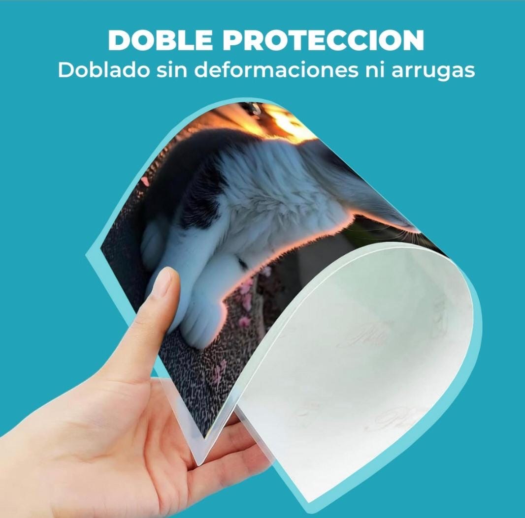 PACK DE 100 MICAS TERMOLAMINADORAS PLASTIFICADORA CART A4 - Imagen 2