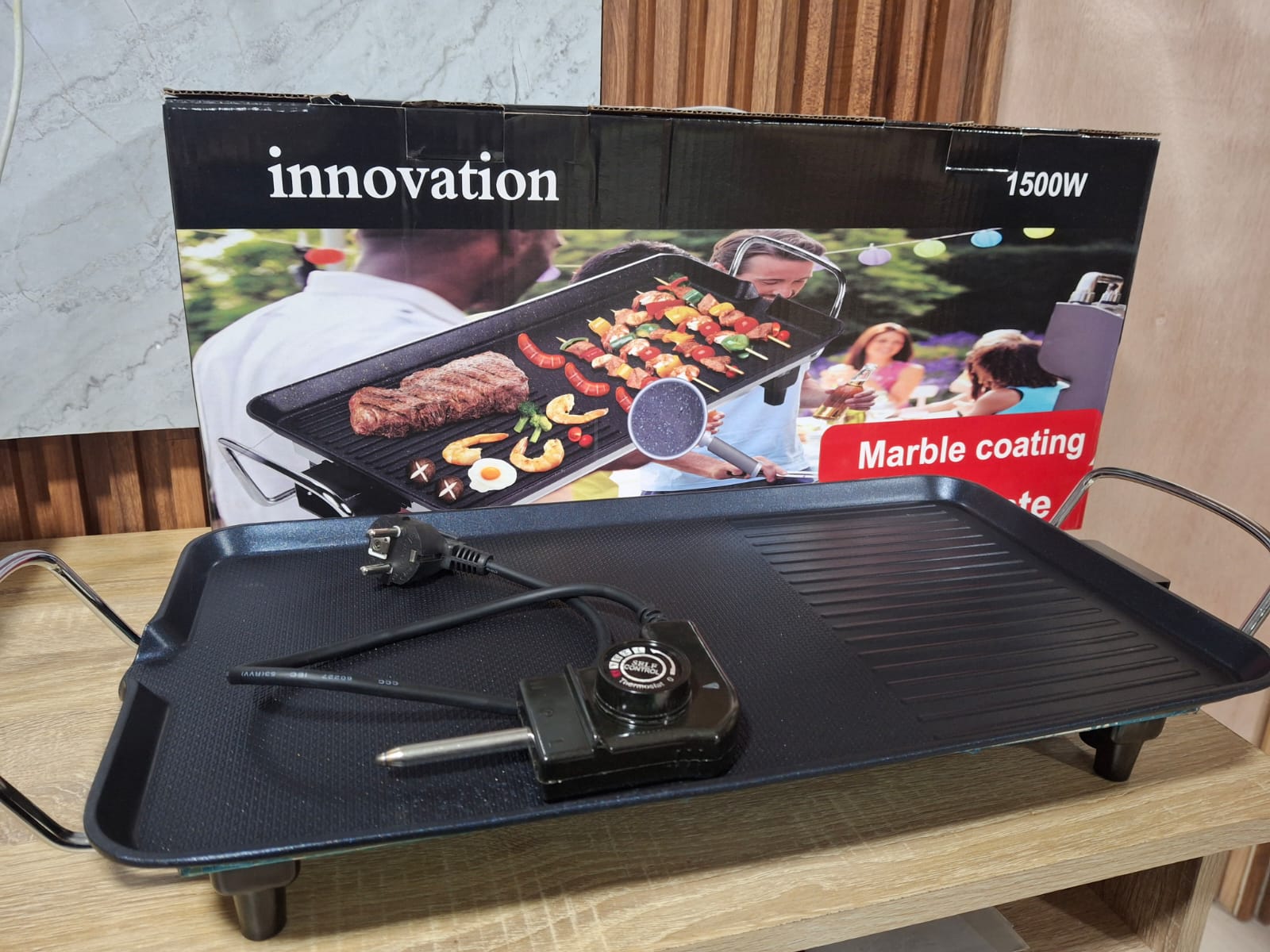 PARRILLERA PLANCHA ELECTRICA - Imagen 2