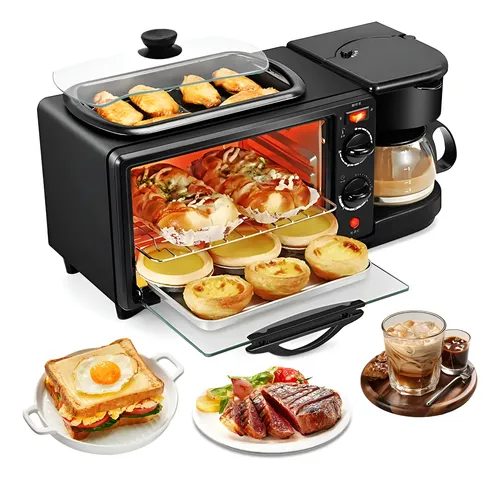MAQUINA DE DESAYUNO HORNO 3 EN 1 - Imagen 9