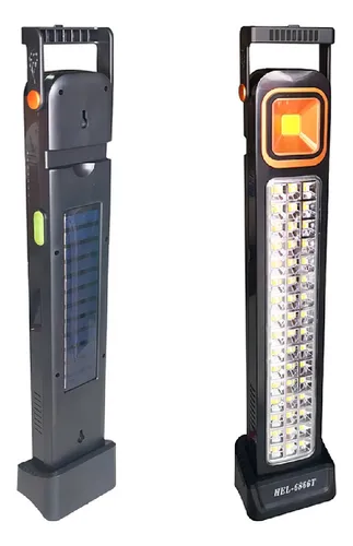 LAMPARA DE EMERGENCIA 48 LED SOLAR RECARGABLE - Imagen 4