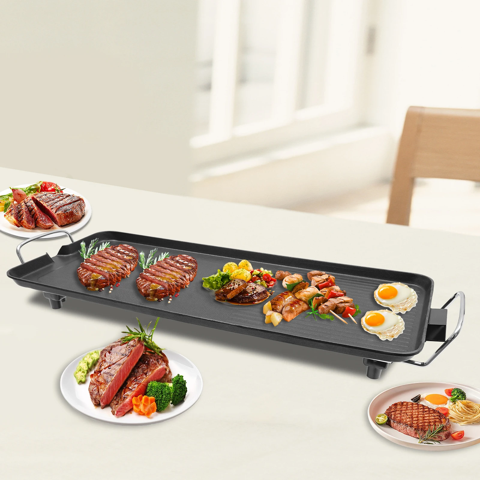 PARRILLERA PLANCHA ELECTRICA