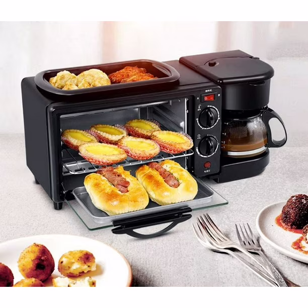 MAQUINA DE DESAYUNO HORNO 3 EN 1