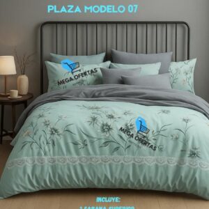 JUEGO DE SABANAS 2 PLAZAS MODELO 07