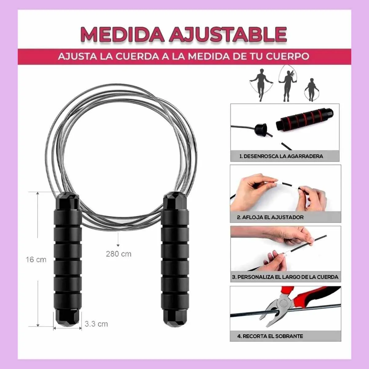 Cuerda Para Saltar - Imagen 2