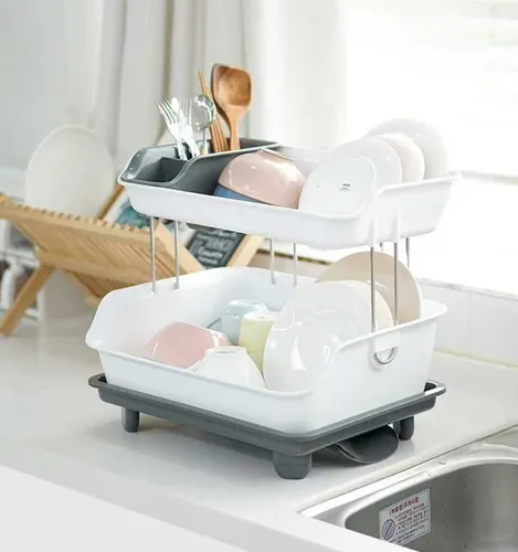 ESCURRIDOR DE PLASTICO 2 NIVELES - Imagen 7