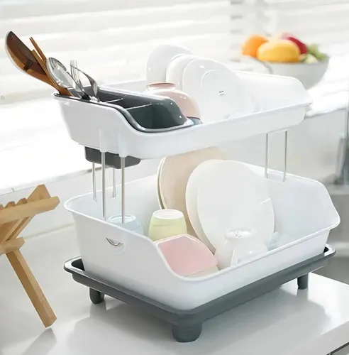 ESCURRIDOR DE PLASTICO 2 NIVELES - Imagen 5