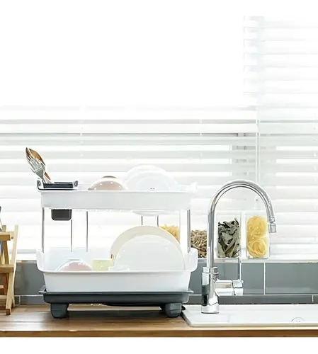 ESCURRIDOR DE PLASTICO 2 NIVELES - Imagen 4