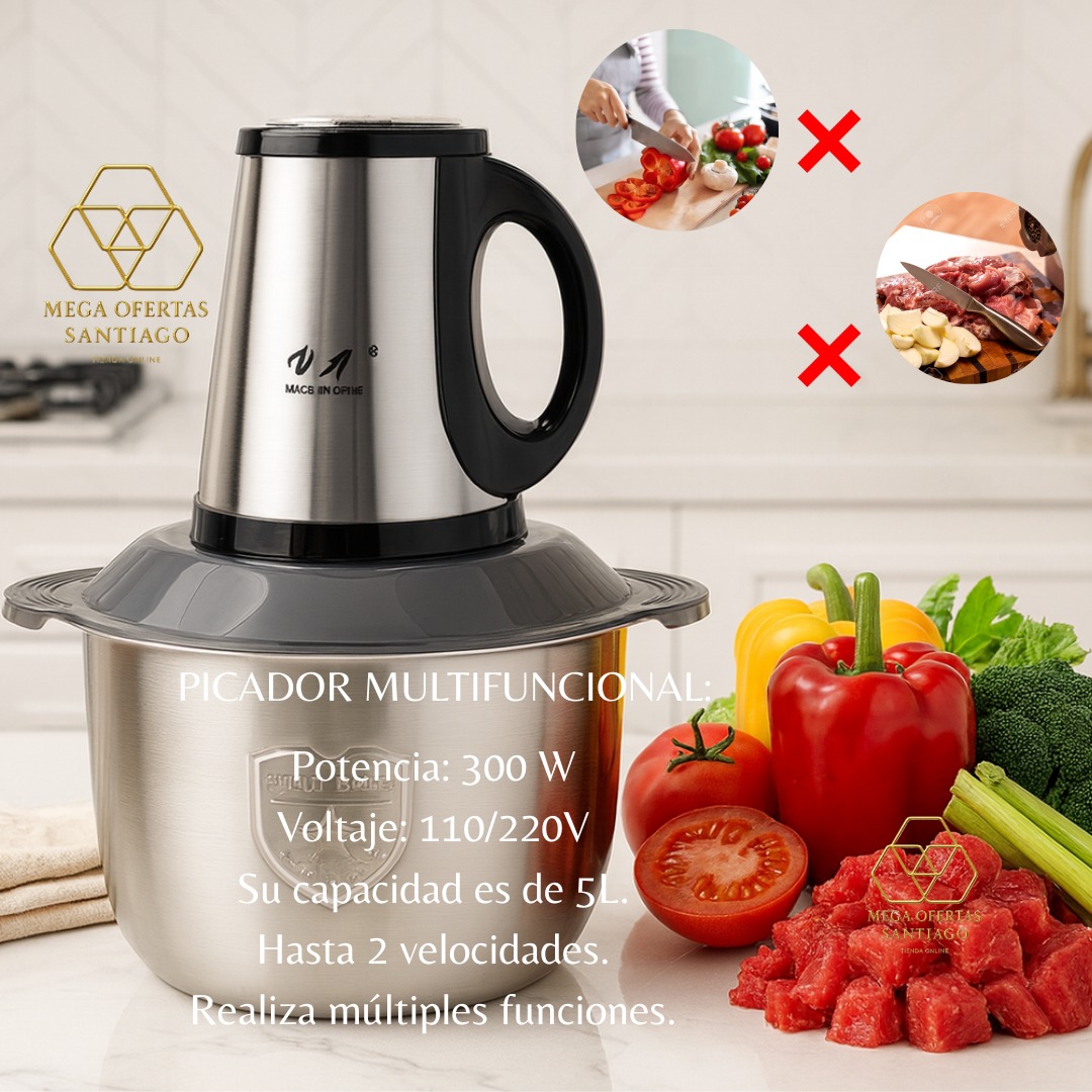 PICADOR DE ALIMENTO MULTIFUNCIONAL - Imagen 3