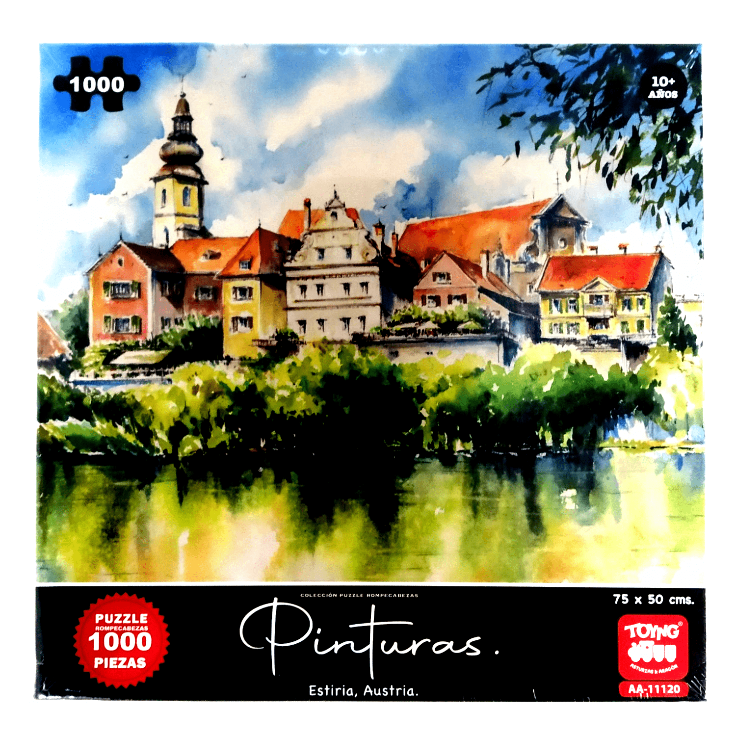 Puzzle 1000 piezas pinturas. austria