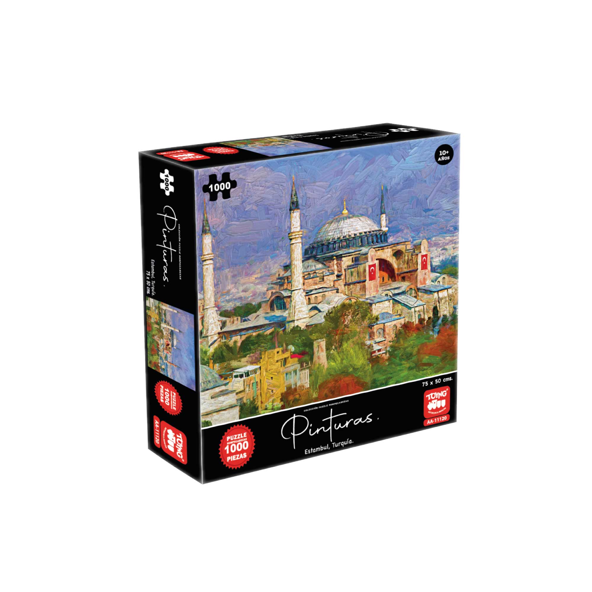 Puzzle 1000 piezas pinturas. estambul - Imagen 3