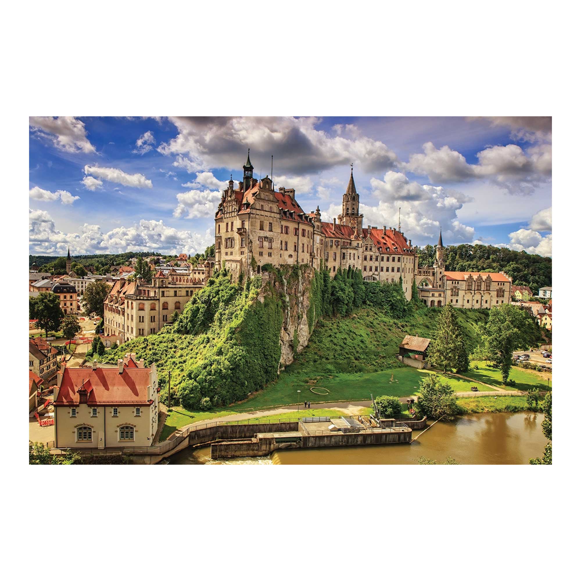 Puzzle 2000 piezas castillos. alemania - Imagen 2