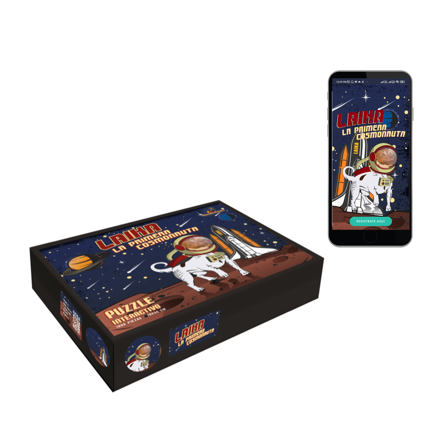 Puzzle interactivo de 1000 piezas laika - Imagen 2