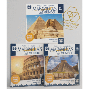 ROMPECABEZAS DE MARAVILLAS DEL MUNDO DE 2.000 PIEZAS