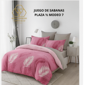 JUEGO DE SABANA PLAZA1/2 MODELO 7