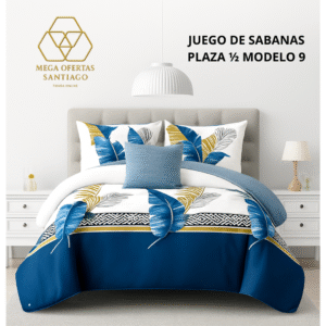 JUEGO DE SABANAS 1/2 MODELO 9